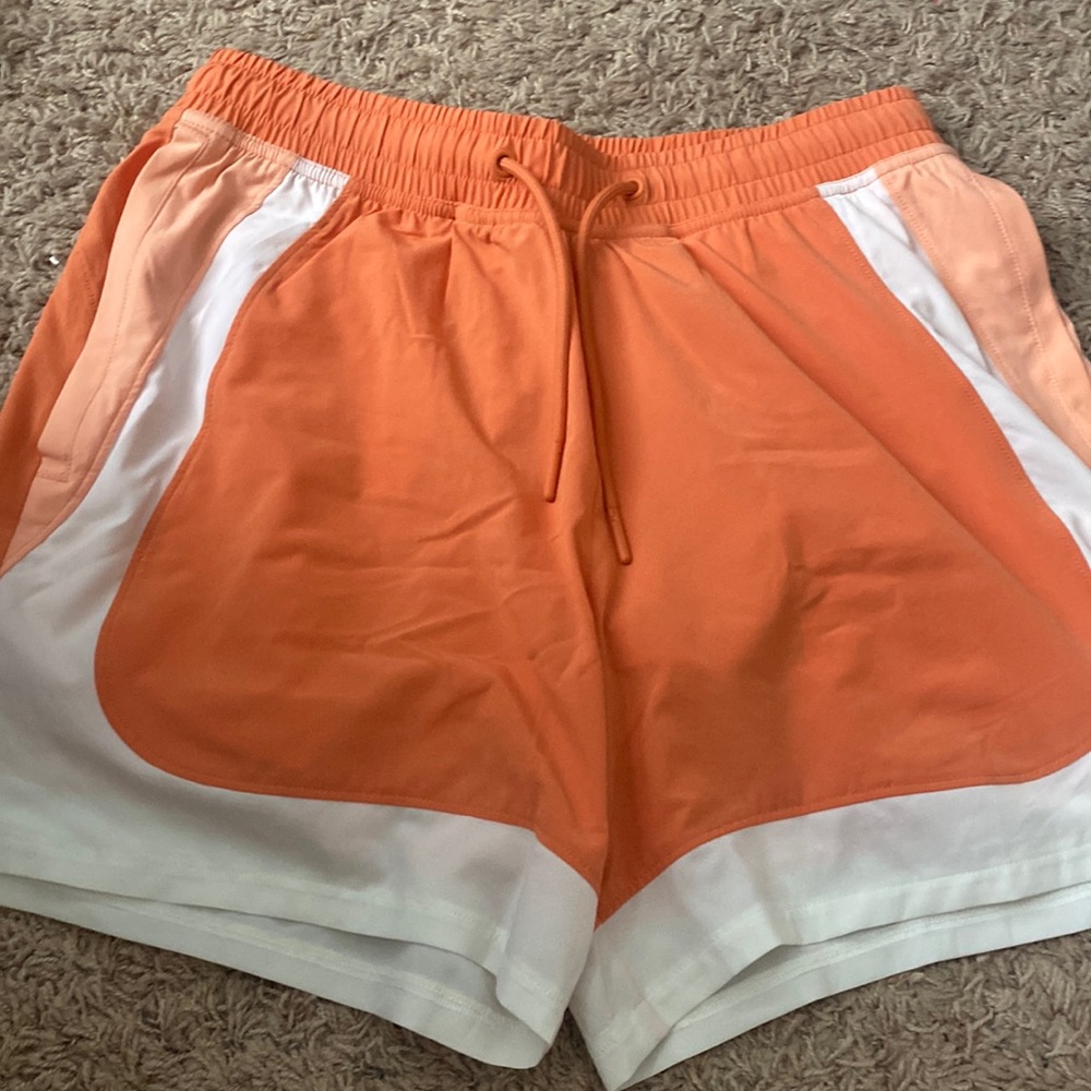 NWOT Gilly Hicks size XS Boys Active Shorts Orange